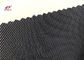 Black Color Sports Mesh Fabric 90% Nylon 10% Spandex Breathable For T - Shirts